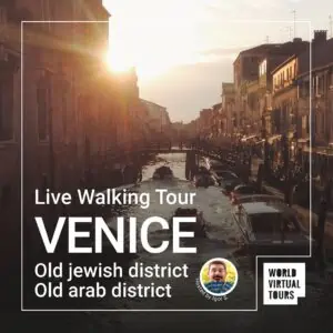 Venice live walking tour: old jewish district and old arab district - led by igor | virtual tour on demand
