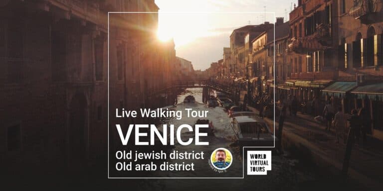 Venice LIVE Walking Tour: Old Jewish District and Old Arab District