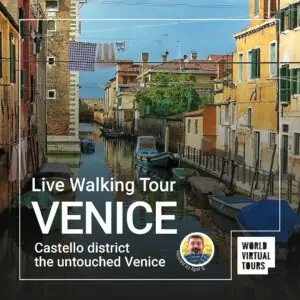 Venice walking tour: castello district the untouched venice - led by igor | virtual tour on demand