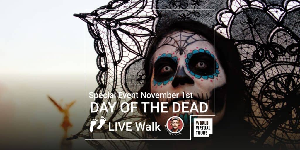 Special event november 1st dia de muertos live - led by fredo | virtual tour on demand