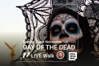 Special Event November 1st DAY of the DEAD LIVE Walking Tour