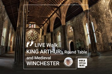 LIVE Walk King Arthur's Round Table and Medieval Winchester