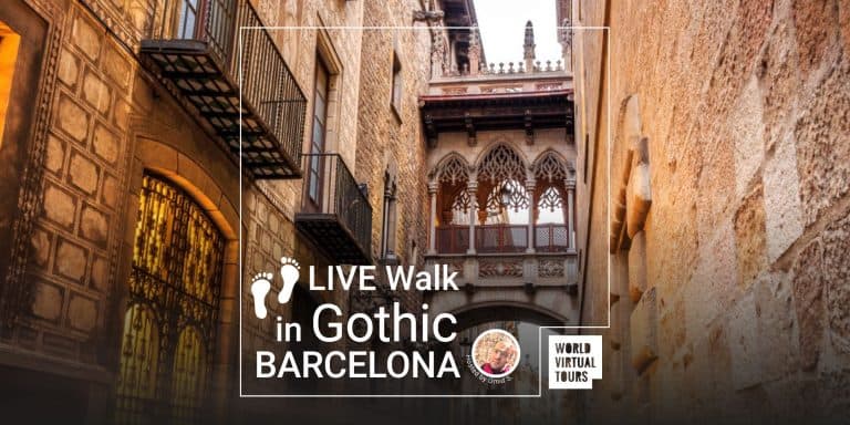LIVE Walk in Gothic Barcelona