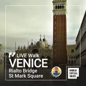 Live venice walking tour: st mark square, rialto bridge, all the best - led by igor | virtual tour on demand