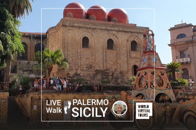 The heart of Sicily: Live Walk in Palermo and its Wonders