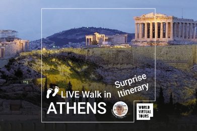 LIVE Walk in ATHENS Surprise Itinerary