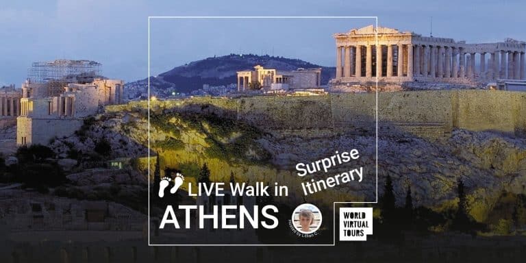 LIVE Walk in ATHENS Surprise Itinerary