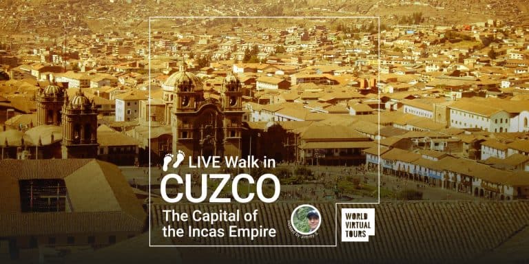 Live Walk in Cuzco: the Capital of the Incas Empire