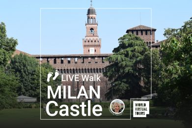 LIVE Walk Milan Castle