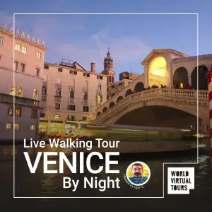 Venice by night live walking tour - led by igor | virtual tour on demand