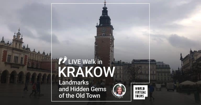 Live Walk in Krakow Landmarks and Hidden Gems of the Old Town