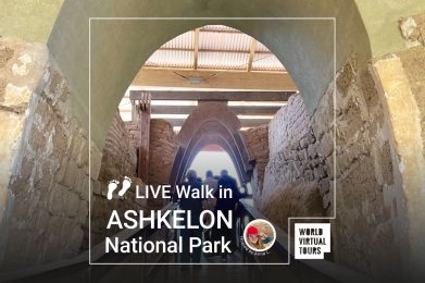 Live Walk in Ashkelon National Park