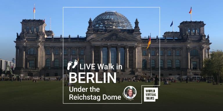 Live Walk in Berlin under the Reichstag Dome