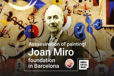 Assassination of painting! Joan Miro foundation in Barcelona