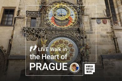Live Walk in the Heart of Prague