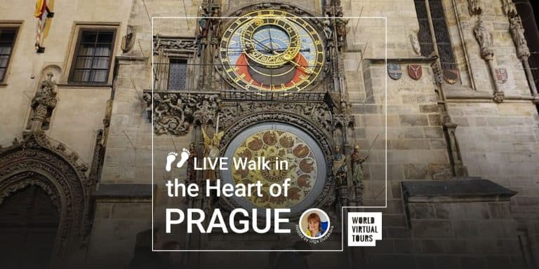 Live Walk in the Heart of Prague