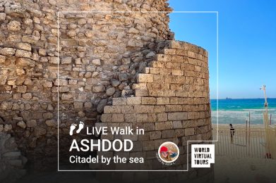 Live Walk in Ashdod: Citadel by the Sea