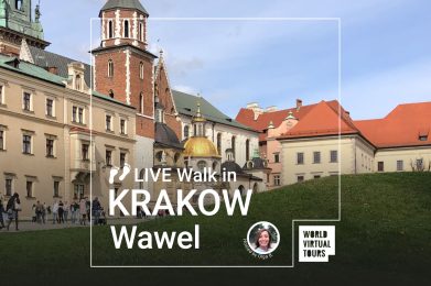 Live Walk in Krakow Wawel