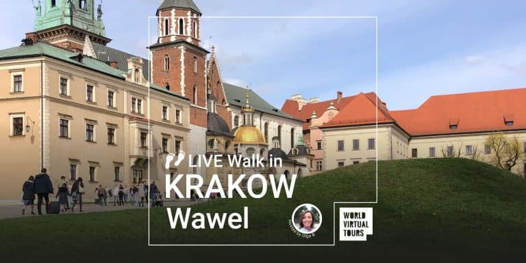 Live Walk in Krakow Wawel