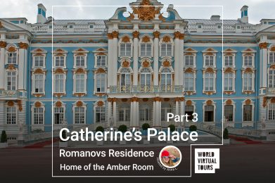 Catherine’s Palace, Romanovs Residence Home of the Amber Room Part 3
