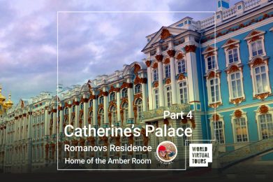Catherine’s Palace, Romanovs Residence Home of the Amber Room Part 4