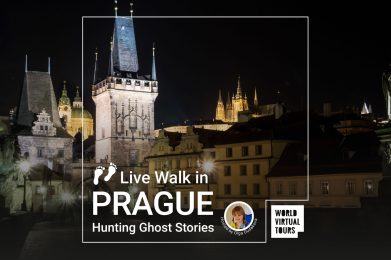 Live Walk in Prague Hunting Ghost Stories