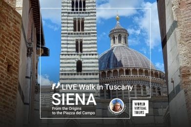 Live Walk in Tuscany Siena From the Origins to the Piazza del Campo