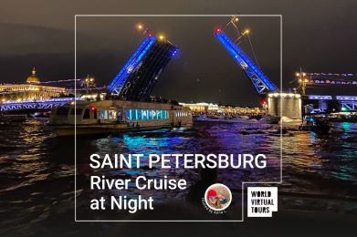 Saint Petersburg River Cruise at Night