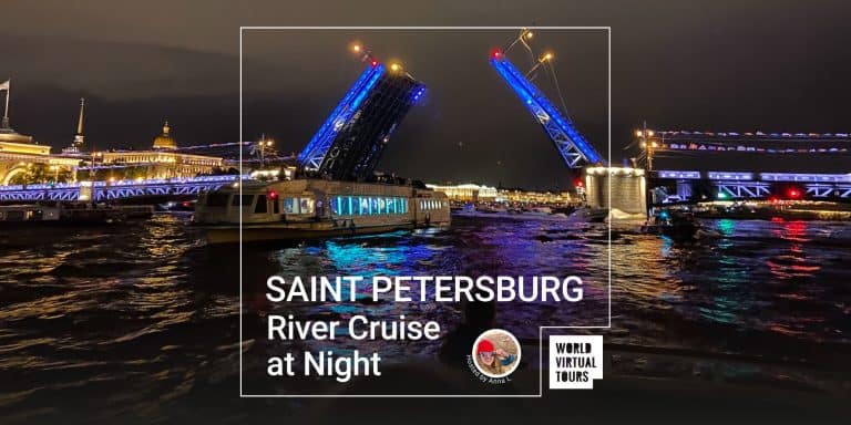 Saint Petersburg River Cruise at Night