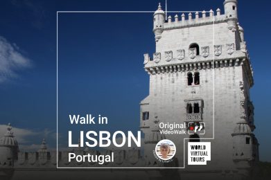 Walk in Lisbon, Portugal