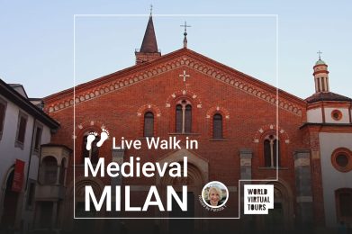 Live Walk in Medieval Milan