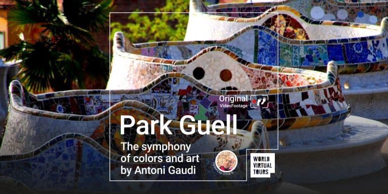 Park Guell - The symphony of colors and art by Antoni Gaudi