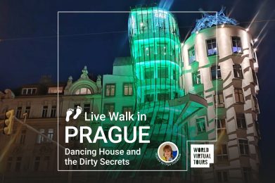 Live Walk in Prague - Dancing House and the Dirty Secrets