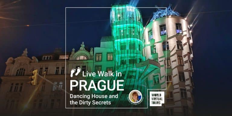 Live Walk in Prague - Dancing House and the Dirty Secrets