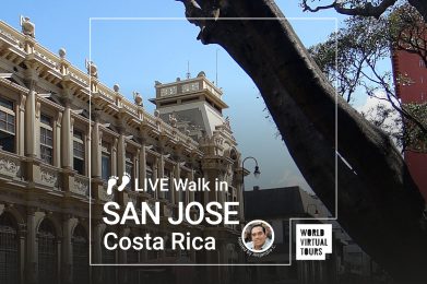 Live Walk in San Jose - Costa Rica