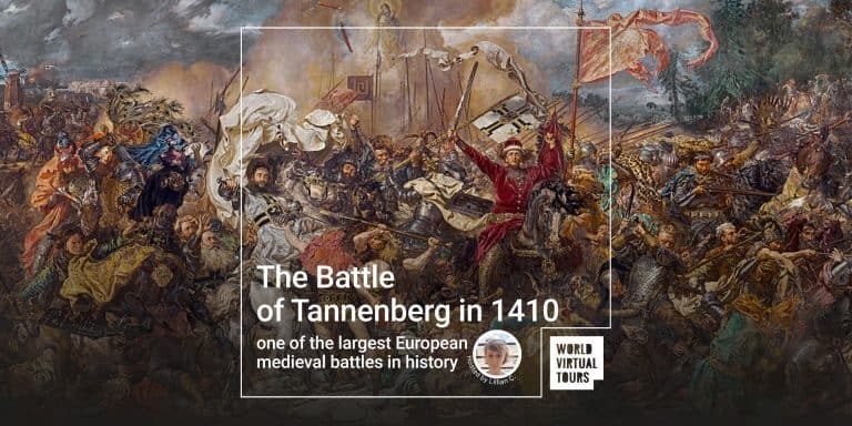 The Battle of Tannenberg in 1410 - one of the largest European medieval battles in history