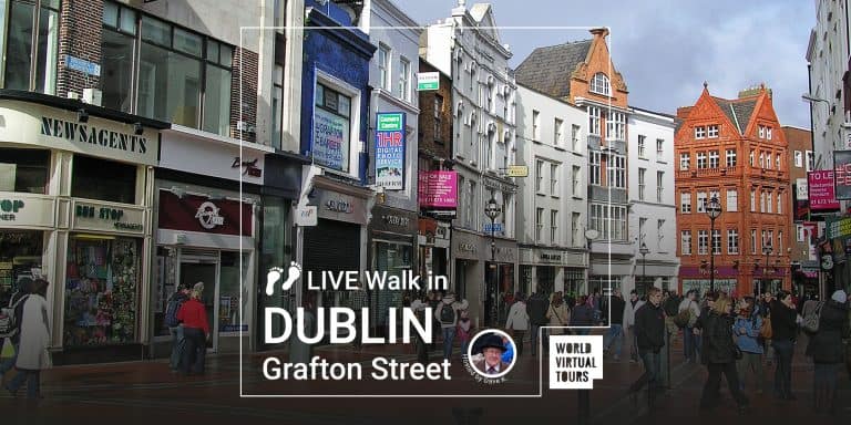 Live Walk in Dublin - Grafton Street
