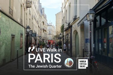 Live Walk in Paris - The Jewish Quarter