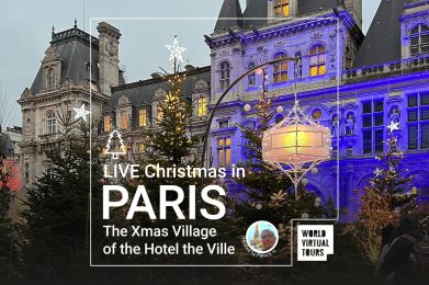 Live Christmas in Paris - The Xmas Village of the Hotel the Ville