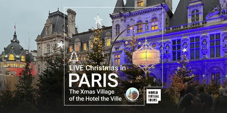Live Christmas in Paris - The Xmas Village of the Hotel the Ville