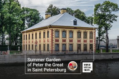 Summer Garden of Peter the Great in Saint Petersburg