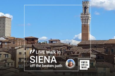Live Walk Siena off the beaten path