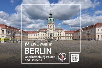 Live Walk in Berlin - Charlottenburg Palace and Gardens