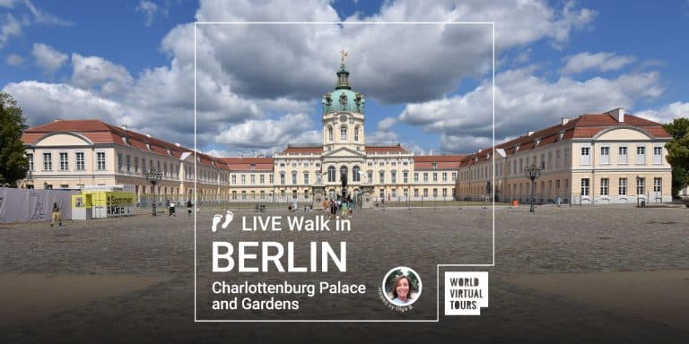 Live Walk in Berlin - Charlottenburg Palace and Gardens