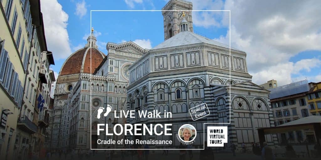 Live Walk in Florence - Cradle of the Renaissance in Italy