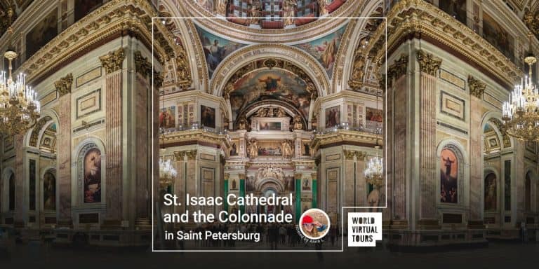 St. Isaac Cathedral and the Colonnade in Saint Petersburg
