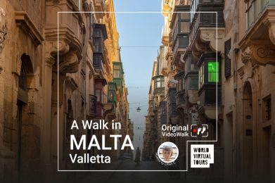 A Walk in MALTA - Valletta