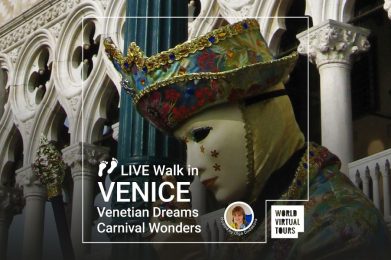 Live Walk in Venice - Venetian Dreams Carnival Wonders