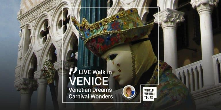 Live Walk in Venice - Venetian Dreams Carnival Wonders