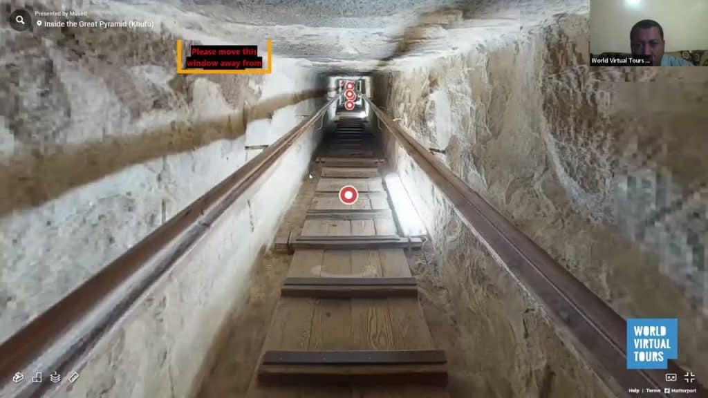 Image for #pyramids of #egypt get to know the #oldest and enter the #greatpyramid the full video